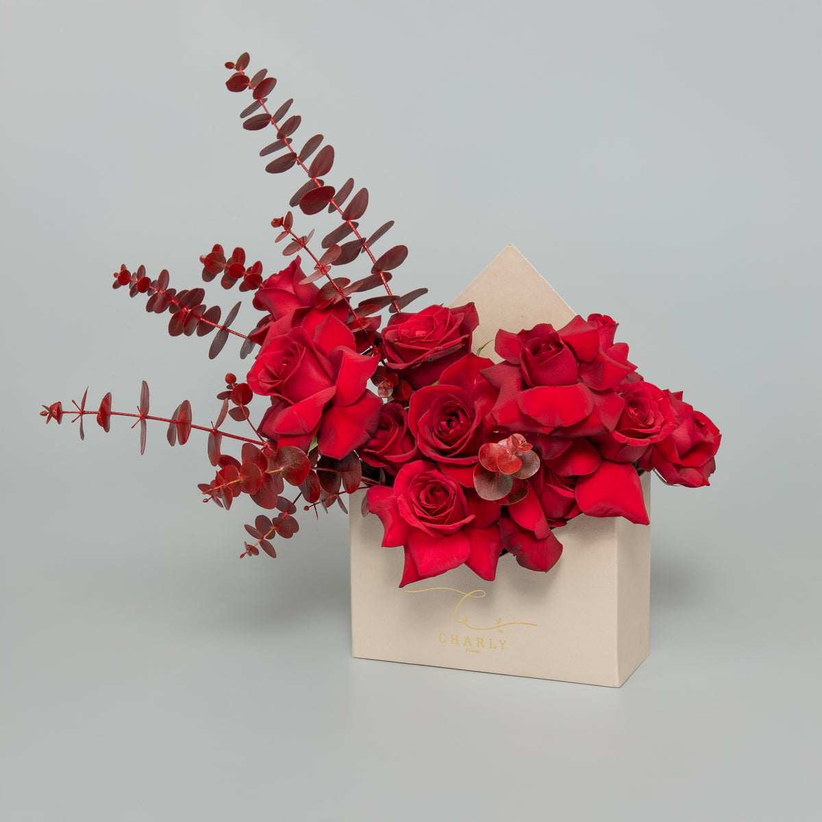 12 Roses Ruby Envelope Box