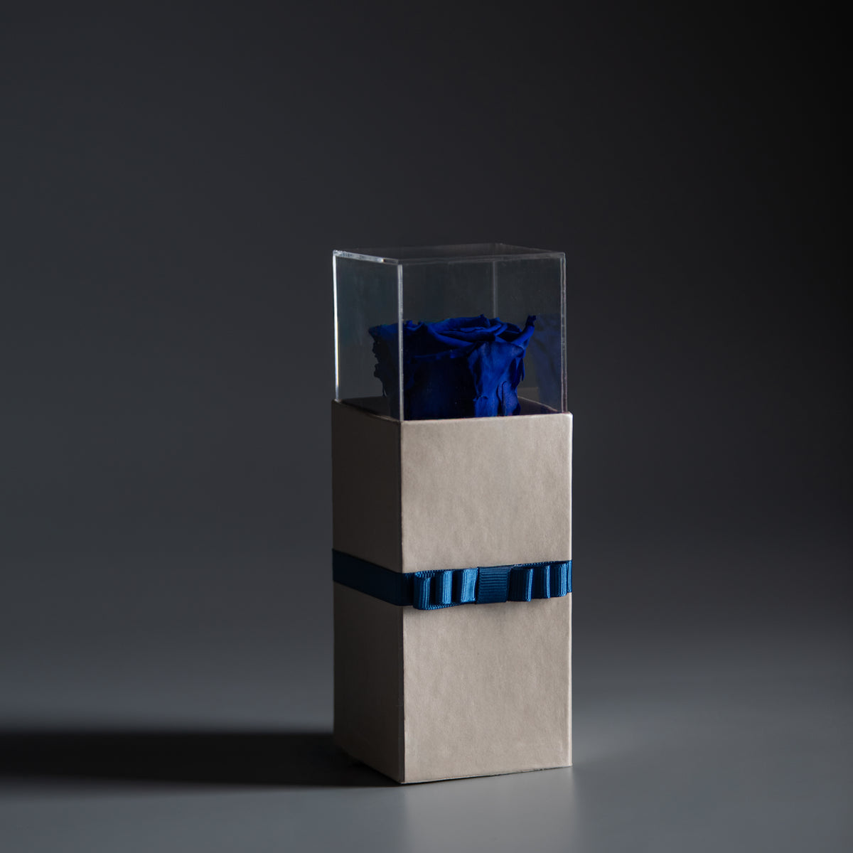 Sapphire Blue Rose Box