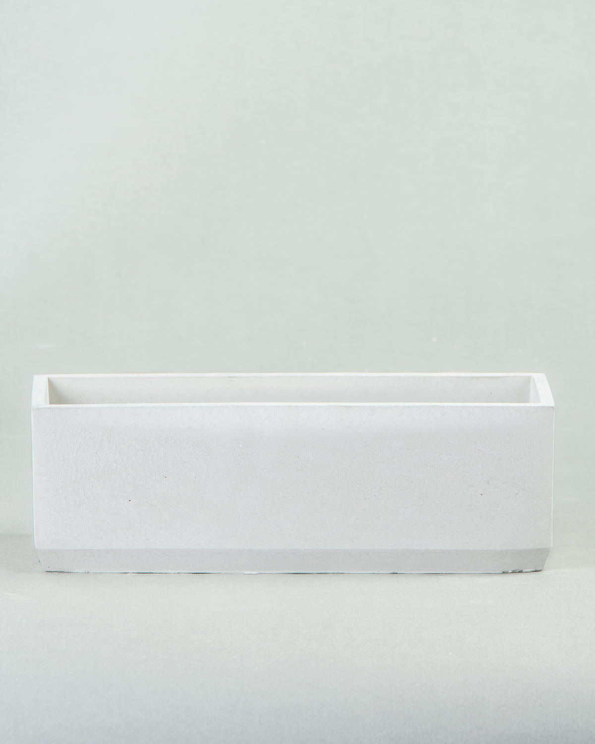 Modern Rectangular Vista: Large Concrete Planters in Five Colors