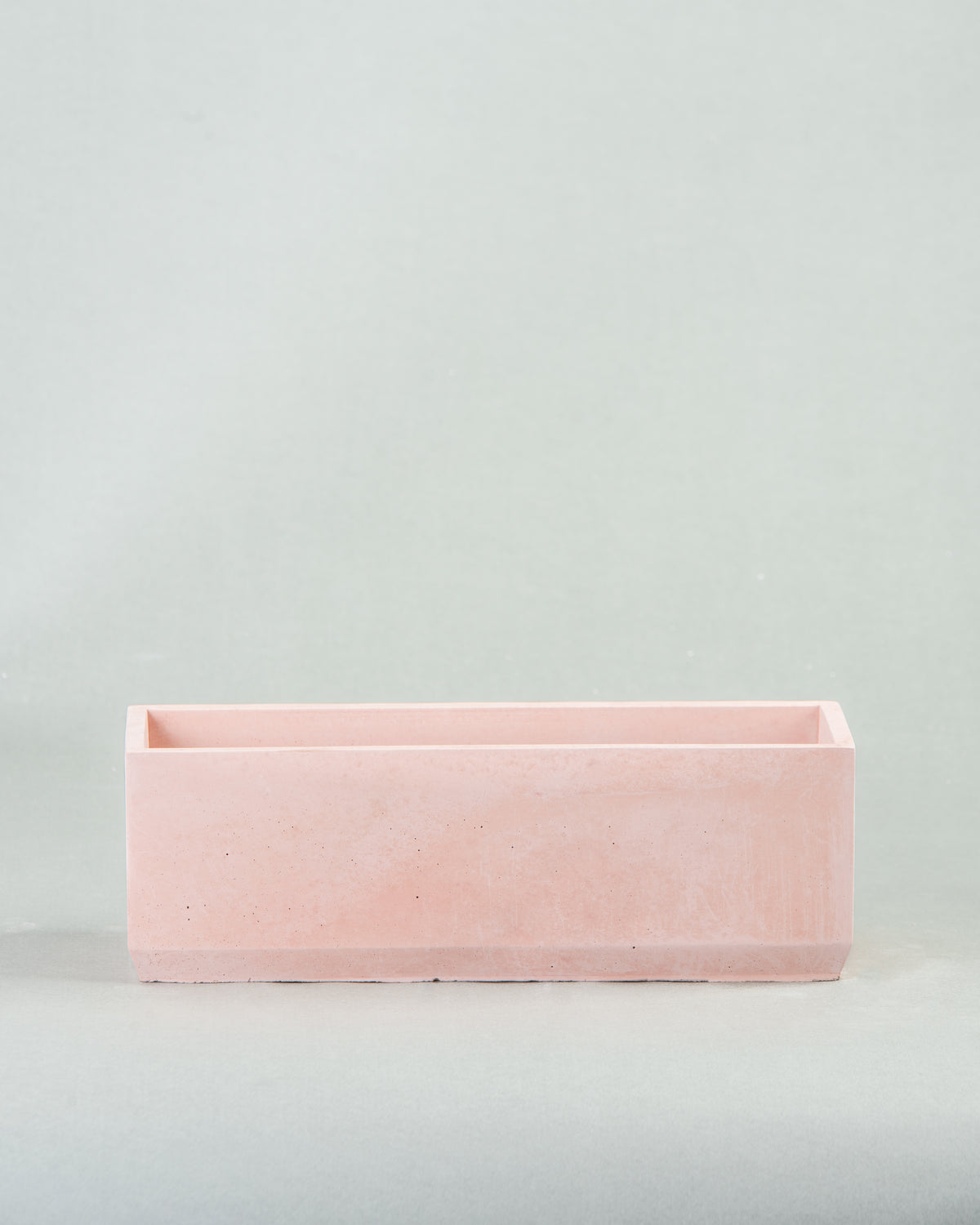 Modern Rectangular Vista: Large Concrete Planters in Five Colors